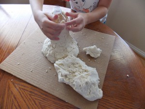 Molding the volcano